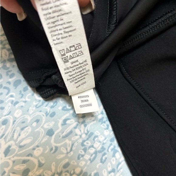 SPANX Black Flare Pants for Women - Picture 11 of 11